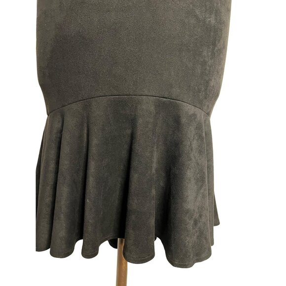 A Celine by Flying Tomato Large Black Dress Hi Lo Sleeveless Goth Evening Out - Picture 6 of 10